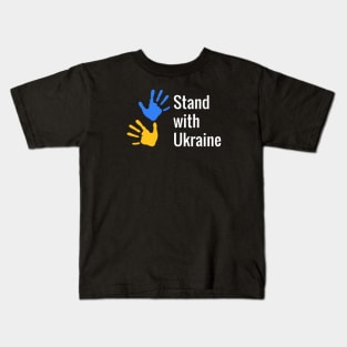 Stand with Ukraine Kids T-Shirt